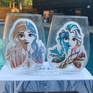 New Disney Frozen ll Glass Thumblers